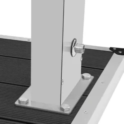 VidaXL Gartendusche Mit Bodenelement WPC Edelstahl -Bestintex Geschaft 7118c508b01013b66dbbf632b6381f1c