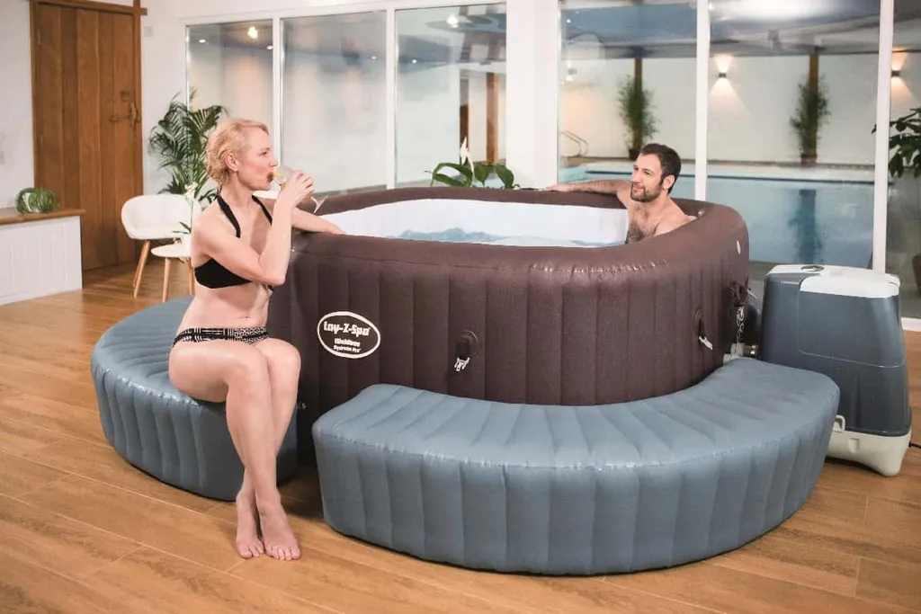 Bestway Lay-Z-Spa™ Square Surround 174x40x35 Cm, Einfassung Für Quadratische Whirlpools, Aufblasbar 17 Bestway Lay-Z-Spa™ Square Surround 174x40x35 Cm, Einfassung Für Quadratische Whirlpools, Aufblasbar – Bild 15