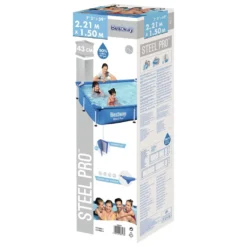 Bestway Steel Pro Swimming Pool 221x150x43 Cm -Bestintex Geschaft 717e810911e1980c250f7813424fc045