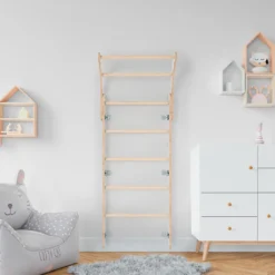 MAMOI® Klettergerüst Indoor, Sprossenwand Für Kinderzimmer, Kletterwand Und Spielgeräte, Midi Turngeräte Mit Klimmzugstange Für Drinnen, Sportgeräte Ab 3 Jahren 9 MAMOI® Klettergerüst Indoor, Sprossenwand Für Kinderzimmer, Kletterwand Und Spielgeräte, Midi Turngeräte Mit Klimmzugstange Für Drinnen, Sportgeräte Ab 3 Jahren -Bestintex Geschaft 71d312c97e67d7b41cc050c979ce4946