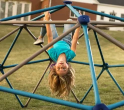 Lifetime Geometrisches Klettergerüst, Kletterkugel "Geodome" Braun / Blau Ø 274 X 137 Cm -Bestintex Geschaft 7273892cbc10411f418bcdfc1ca9d746