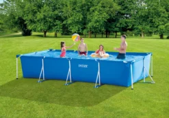 INTEX Frame Pool - Set Family 450 X 220 X 84 Cm, Farbe: Blau; 128273NP -Bestintex Geschaft 7416ee836bc5aa3da4689f2a0f45941f