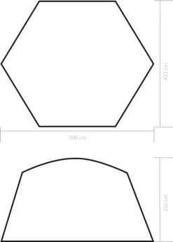 VidaXL Pool-Zelt 500x433x250 Cm Blau -Bestintex Geschaft 749db816f80b5abd109faae20a2b9841