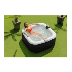 SUN SPA Laminierter Quadratischer Aufblasbarer Whirlpool - 4 Personen - 1, 55 X H 0, 65 M 9 SUN SPA Laminierter Quadratischer Aufblasbarer Whirlpool - 4 Personen - 1, 55 X H 0, 65 M -Bestintex Geschaft 7572e6f3bdb37153e91a6517c8b00375