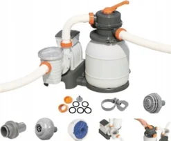 Bestway® Flowclear™ Sandfilteranlage Mit Zeitschaltuhr 5.678 L/h, 230 W -Bestintex Geschaft 75de8c3bc87c278636180edf0922c6ae