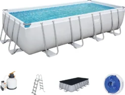 Bestway Power Steel Swimmingpool-Set Rechteckig 549x274x122 Cm -Bestintex Geschaft 77628a6d1d772b2fc3e2c16a3a43403c