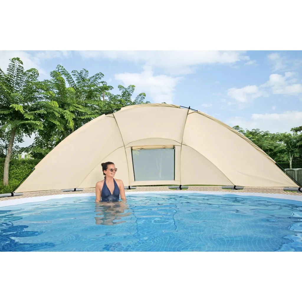 Bestway Power Steel™ Frame Pool Komplett-Set, Rund, 396x107cm, 5614V 21 Bestway Power Steel™ Frame Pool Komplett-Set, Rund, 396x107cm, 5614V – Bild 19