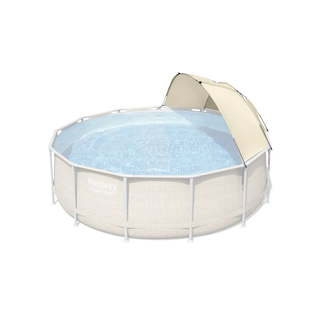Bestway Power Steel™ Frame Pool Komplett-Set, Rund, 396x107cm, 5614V 13 Bestway Power Steel™ Frame Pool Komplett-Set, Rund, 396x107cm, 5614V – Bild 11