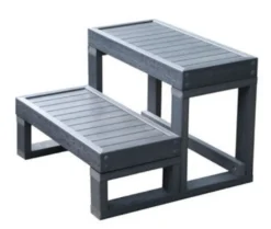 Hanscraft Whirlpool Treppe Grau - WPC