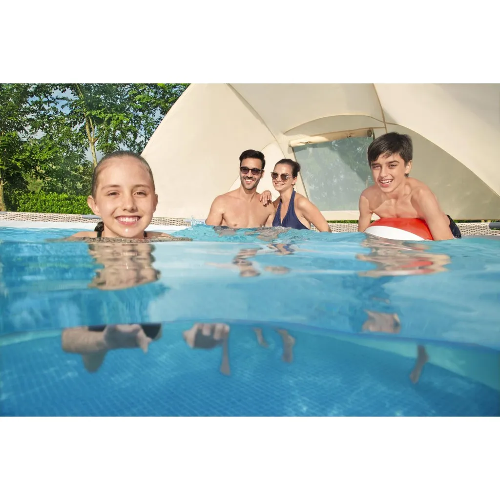 Bestway Power Steel™ Frame Pool Komplett-Set, Rund, 396x107cm, 5614V 18 Bestway Power Steel™ Frame Pool Komplett-Set, Rund, 396x107cm, 5614V – Bild 16