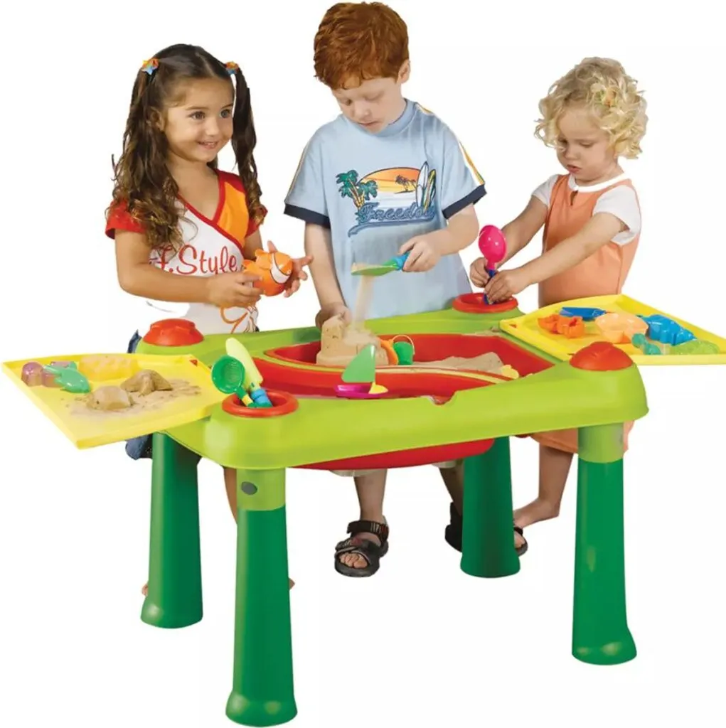 Keter Spieltisch Sand & Water Rot Und Gelb 1178668 7 Keter Spieltisch Sand & Water Rot Und Gelb 1178668 – Bild 5
