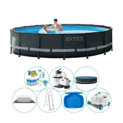 Alles In 1 Poolpaket - Intex Ultra XTR Frame Rund 488x122 Cm