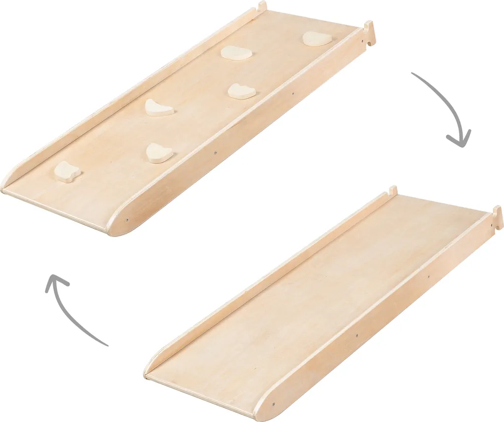 Roba 2-in-1 Rutsch- & Kletterbrett, Erweiterung Für Roba Kletterdreieck, Holz Natur 3 Roba 2-in-1 Rutsch- & Kletterbrett, Erweiterung Für Roba Kletterdreieck, Holz Natur