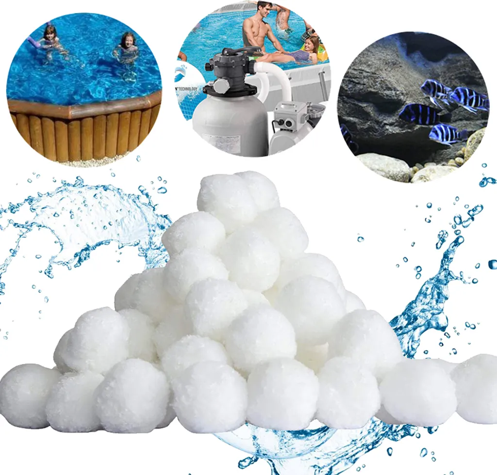 Wolketon Filterballs 700g Filter Balls Fuer Sandfilteranlagen Ersetzen 25 Kg Filtersand Fuer Pool Sandfilter, Schwimmbad, Filterpumpe 3 Wolketon Filterballs 700g Filter Balls Fuer Sandfilteranlagen Ersetzen 25 Kg Filtersand Fuer Pool Sandfilter, Schwimmbad, Filterpumpe