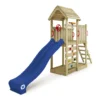 WICKEY Spielturm Klettergerüst JoyFlyer Mit Rutsche, Kletterturm Mit Sandkasten, Leiter & Spiel-Zubehör - Blau -Bestintex Geschaft 7dccc262a64960ac6d0be436f8384528