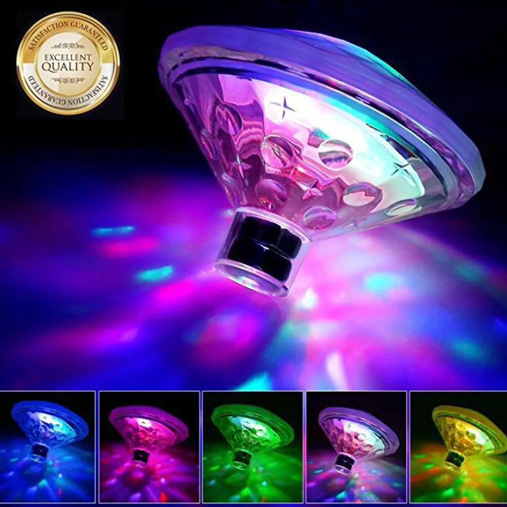 LED Teichlicht Badewannenlicht Bunt Pool Schwimmende Lampe Party Disco Unterwasser Beleuchtung 10 LED Teichlicht Badewannenlicht Bunt Pool Schwimmende Lampe Party Disco Unterwasser Beleuchtung – Bild 8