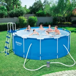 Bestway Frame Pool Komplett-Set Ø 366 X 122 Cm 40 Bestway Frame Pool Komplett-Set Ø 366 X 122 Cm -Bestintex Geschaft 7f268296f31f5f6def665d7045bbe46a