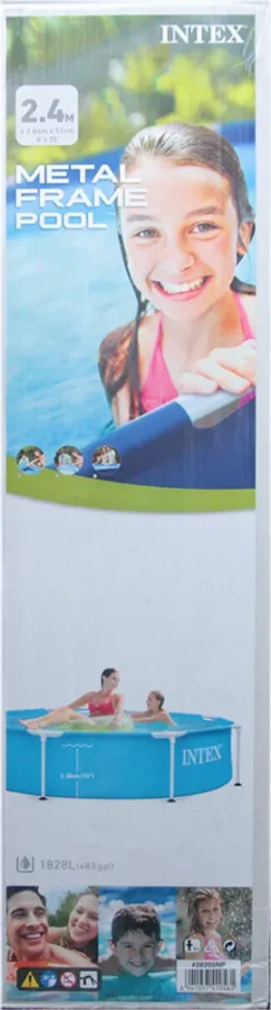 Intex 28205NP Framepool Aufstellpool 244x51cm -Bestintex Geschaft 80ea77d46f64021c45a59cc3293a74ab