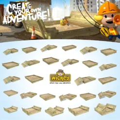 WICKEY King Kong 195 X 195 Cm Sandkasten Sandkiste Mit Sitzbank Garten Kinder Buddelkiste -Bestintex Geschaft 833ac40598d949d1d84378b033801846 1