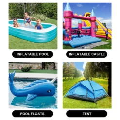 30Stück 6*6cm PVC Transparent Reparatur Patches Selbstklebende Reparatur-Flicken Für Luftmatratzen Schlauchboot Luftbett Planschbecken Pferdedecke Pool Markise Zelt Regenjacke -Bestintex Geschaft 85fd18325669b674990e1423cfba58d0