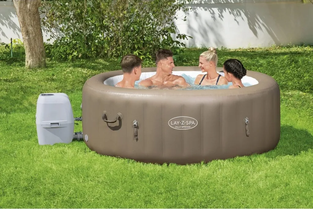 Bestway LAY-Z-SPA® Whirlpool Palm Springs AirJet™ Rund, 196x71cm 60017 4 Bestway LAY-Z-SPA® Whirlpool Palm Springs AirJet™ Rund, 196x71cm 60017 – Bild 2