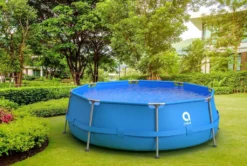 Avenli® Frame Pool Set 300 X 76 Cm, Aufstellpool Rund, Mit Pumpe, Blau -Bestintex Geschaft 8780e249578bb648b439a925f449a96a