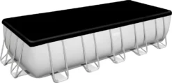 Bestway® Power Steel™ Frame Pool Komplett-Set Mit Filterpumpe 640 X 274 X 132 Cm , Lichtgrau, Eckig -Bestintex Geschaft 87babb7fba02c3b5ee1efc799fbbe876