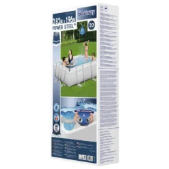 Bestway Power Steel Swimmingpool-Set Rechteckig 282×196×84 Cm 56629 -Bestintex Geschaft 890c665bb234700a847eca3aec769e1c