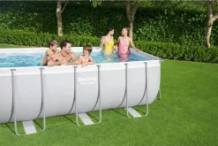 Bestway Power Steel™ Frame Pool Komplett-Set, Eckig, 412x201x122cm, 56457 -Bestintex Geschaft 8d242d73224a510ec74b73ab037f012e