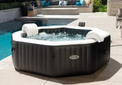 Intex Whirlpool PureSpa 28462 Für 6 Personen, Bubble, Jet & Salzwassersystem Komplett-Set Mit Extra-Zubehör Wie: 2 Sitzkissen, Reinigungsset, Dosierschwimmer Und Getränkehalter -Bestintex Geschaft 8e5ccd39058a1d86301d6dc81de901a7