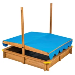 Tectake Sandkasten Emilia Mit Verstellbarem Dach 120x120x120cm - Blau 11 Tectake Sandkasten Emilia Mit Verstellbarem Dach 120x120x120cm - Blau -Bestintex Geschaft 90099a6935f633e133a0f8836d95e9de