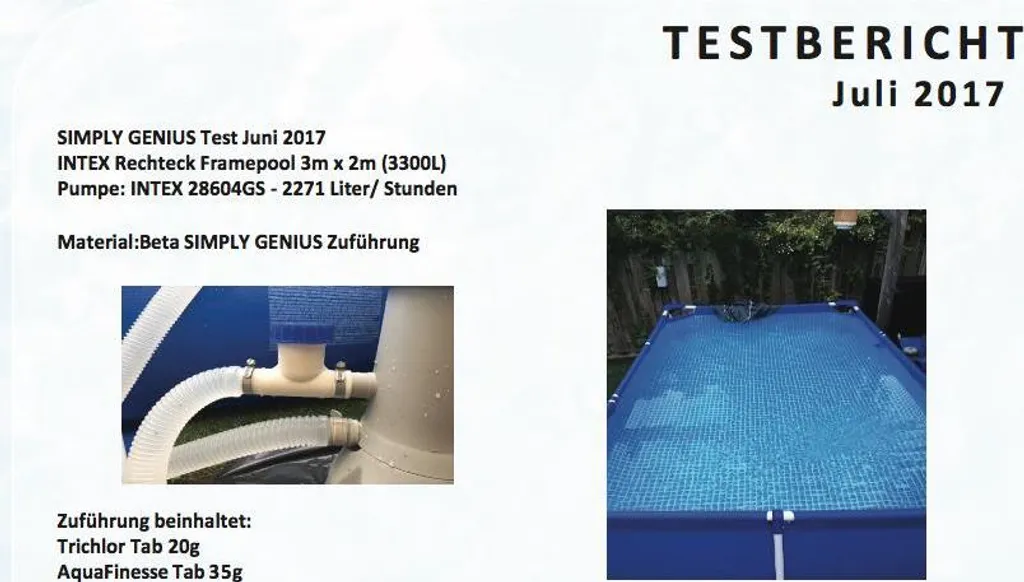 Simply Genius 4er-Pack Nachfüllpatronen Für Chlordosierer Des Poolwassers; Geeignet Für Empfindliche Haut 6 Simply Genius 4er-Pack Nachfüllpatronen Für Chlordosierer Des Poolwassers; Geeignet Für Empfindliche Haut – Bild 4