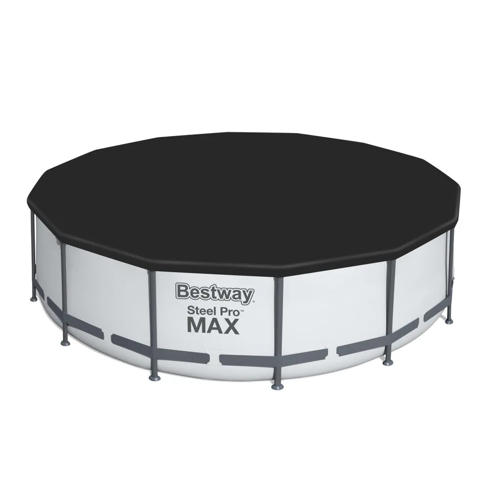 Bestway Steel Pro Max™ Frame Pool Komplett-Set, Rund, 427x107cm, 56950 4 Bestway Steel Pro Max™ Frame Pool Komplett-Set, Rund, 427x107cm, 56950 – Bild 2