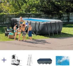 INTEX Ultra XTR Frame Pool Swimmingpool Sandfilter Leiter Uvm. 549x274cmx132cm -Bestintex Geschaft 92abc56afa4c788e812c0c28c506dcb8