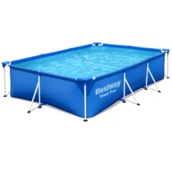 Bestway® Steel Pro™ Frame Pool Ohne Pumpe 300 X 201 X 66 Cm, Blau, Eckig -Bestintex Geschaft 93a09c14018a39ebd9e9844e2a082a0a