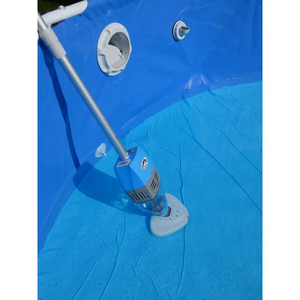 Orca 020H Elektrischer Akku Pool Bodensauger Mit Handgriff Und Stange 11 Orca 020H Elektrischer Akku Pool Bodensauger Mit Handgriff Und Stange – Bild 9