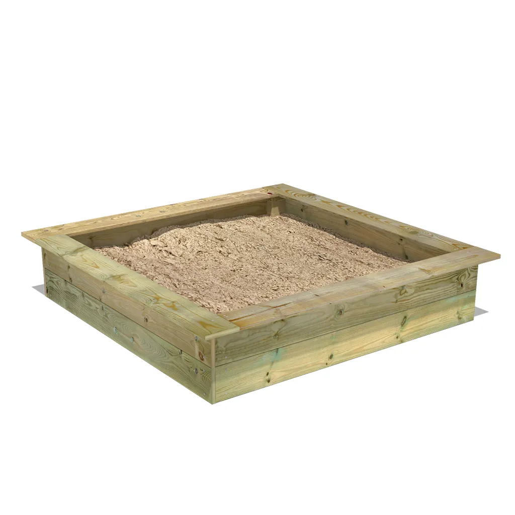 WICKEY King Kong 145 X 145 Cm Sandkasten Mit Deckel Sandkiste Mit Sitzbank Garten Kinder Buddelkiste 4 WICKEY King Kong 145 X 145 Cm Sandkasten Mit Deckel Sandkiste Mit Sitzbank Garten Kinder Buddelkiste – Bild 2