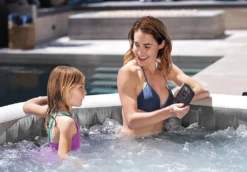 Intex Pool PureSPA 28440 Bubble 'Greywood Deluxe' Rund, 196/145cm Durchmesser (außen/innen) -Bestintex Geschaft 944985bca16d81fb18442c174ec21164