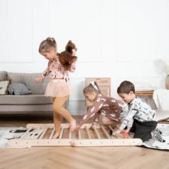 Ette Tete Sipitri Klettergerüst Aus Holz Mit Rutsche | Indoor Montessori Kletterdreieck Mit Rampe Für Kinder | Modifizierbar Mit 3 Teilen -Bestintex Geschaft 96a0cc167e8428e39cbb22d2f9b46dd9