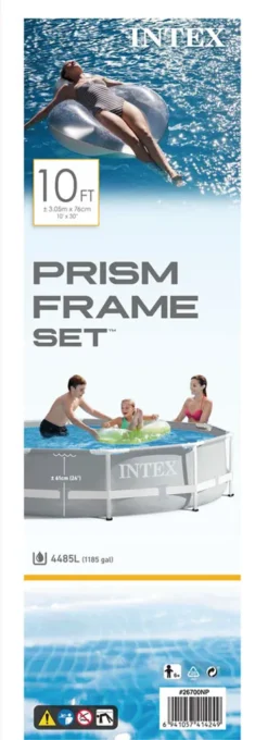 Intex Prism Rahmenpool 26700NP Grau 305 X 76 Cm -Bestintex Geschaft 9842688464028af2528664bfe626fb23