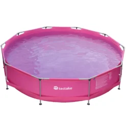 Tectake Swimming Pool Rund Mit Stahlrahmen Und Filterpumpe Ø 300 X 76 Cm - Pink 12 Tectake Swimming Pool Rund Mit Stahlrahmen Und Filterpumpe Ø 300 X 76 Cm - Pink -Bestintex Geschaft 9a3c928162730dc69a01cfbdc557f307