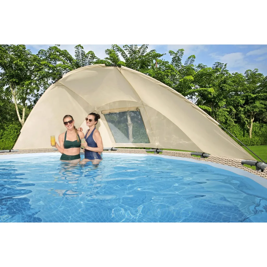 Bestway Power Steel™ Frame Pool Komplett-Set, Rund, 396x107cm, 5614V 19 Bestway Power Steel™ Frame Pool Komplett-Set, Rund, 396x107cm, 5614V – Bild 17