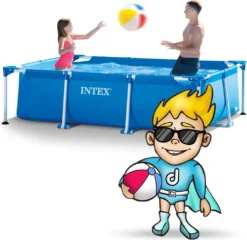 Intex Familienpool 300x200x75cm, Blau, Fassungsvermögen: 3.843 Liter Bei 90% 37 Intex Familienpool 300x200x75cm, Blau, Fassungsvermögen: 3.843 Liter Bei 90% -Bestintex Geschaft 9ff523a46341495ded285f9e052b7465