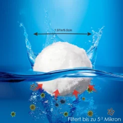 Mucola Filterwatte Polysphere 700g Pool Filter Balls Wiederverwendbar Sandfilteranlage Aquarium Schwimmbecken Trinkwasser Filteranlagen Ø 5 Cm Ersetzen 25 Kg -Bestintex Geschaft a3e215de9e528b1619f6a28617212d0a