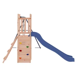 VidaXL Spielturm Mit Rutsche Schaukel Kletterwand Massivholz Douglasie -Bestintex Geschaft a3facac4e305332412799e911c611b01