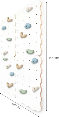 MAMOI® Kletterwand Für Kinderzimmer, Klettergerüst Und Spielgeräte Indoor, Klettern Mit Klettergriffe Für Kinder, Klettersteine, Kletterturm Mit Griffe, Turngeräte 100% ECO 9 MAMOI® Kletterwand Für Kinderzimmer, Klettergerüst Und Spielgeräte Indoor, Klettern Mit Klettergriffe Für Kinder, Klettersteine, Kletterturm Mit Griffe, Turngeräte 100% ECO -Bestintex Geschaft a55d1aecc0b79734998d1cd60db20493