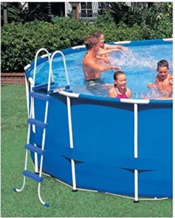Intex Anbau-Pool Metal Frame Mit Zubehör Ø457 X 122 Cm Blau -Bestintex Geschaft a7672f90e04134facc82049b2f8258bd