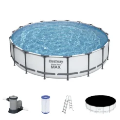 Bestway Steel Pro Max™ Frame Pool Komplett-Set, Rund, 549x122cm, 56462 10 Bestway Steel Pro Max™ Frame Pool Komplett-Set, Rund, 549x122cm, 56462 -Bestintex Geschaft a8b343dbe15545231308909a84ff4922
