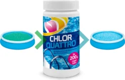 Chlortabletten Für Pool 200g - Multitabs Pool 3 In 1 - Desinfektion Chlorung Pool - Pool Chemie - Pflege Für Schwimmbad - 1 Kg -Bestintex Geschaft a8d6a54c4bfc037225afa2b2579599fc