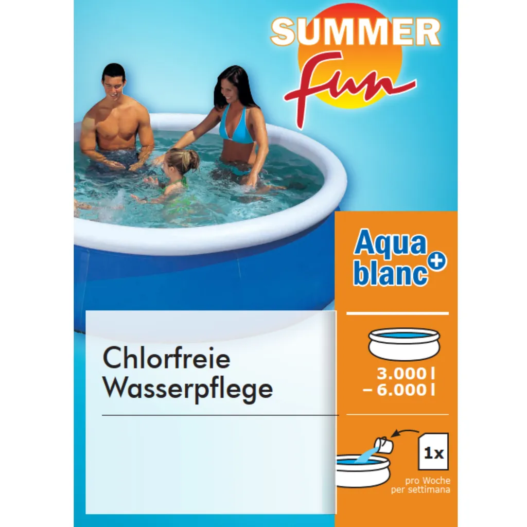 SUMMER FUN Aquablanc+ - Chlorfreie Wasserpflege - 0,38 Kg 6 SUMMER FUN Aquablanc+ - Chlorfreie Wasserpflege - 0,38 Kg – Bild 4